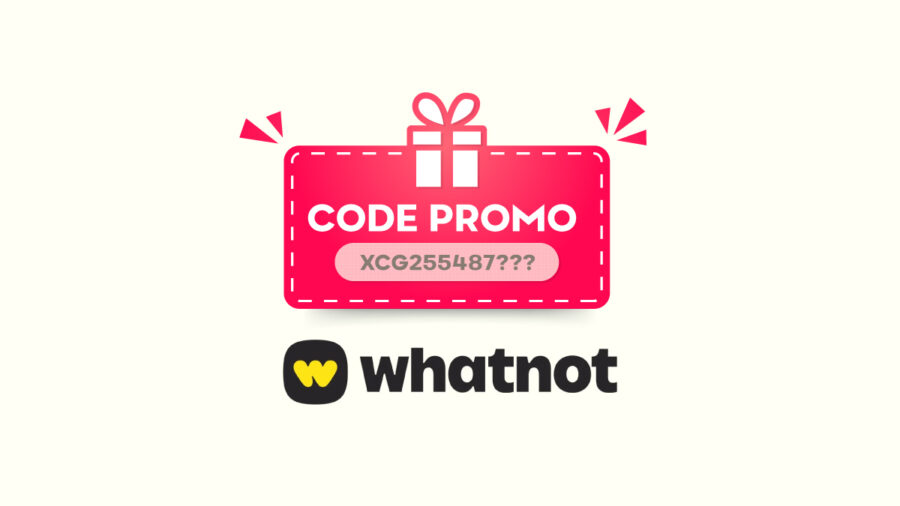 Code promo Whatnot