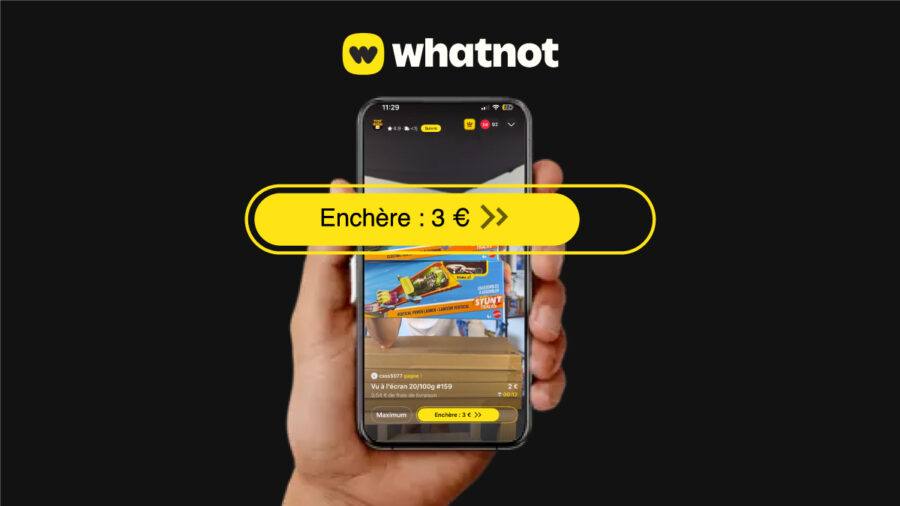 Enchère Whatnot