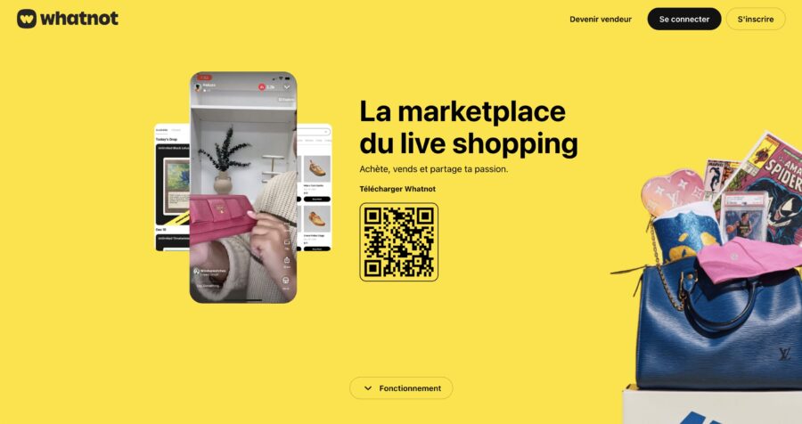 Le site Whatnot